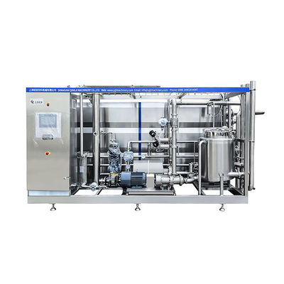 Nieuwe Automatische Tubulaire UHT Pasteurisator Sterilisatie Machine Voor Fruit Puree Mike Industrieel Apparatuur Met 1 Jaar PLC Garantie
